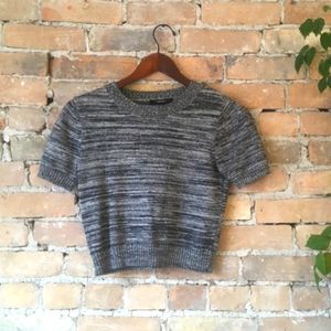Cropped Knit Top